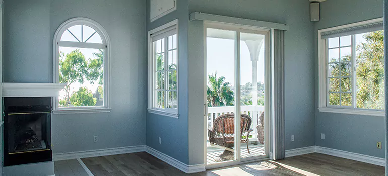 Tempered Glass Sliding Door inPalm River-Clair Mel, FL