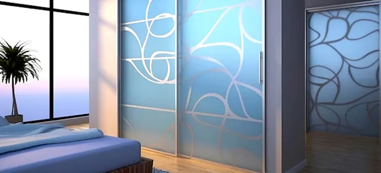 Frosting Glass Cabinet Doors in Palm River-Clair Mel, FL