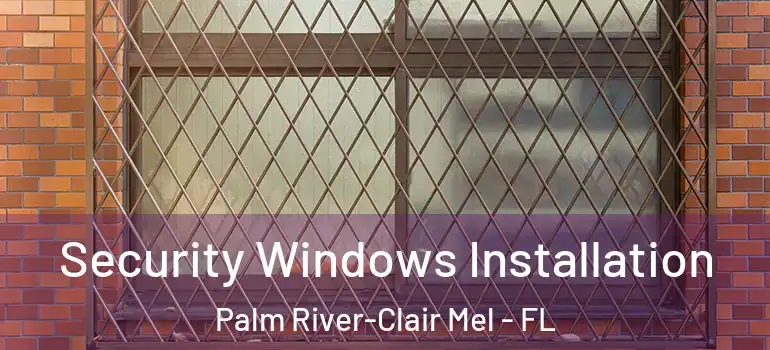  Security Windows Installation Palm River-Clair Mel - FL