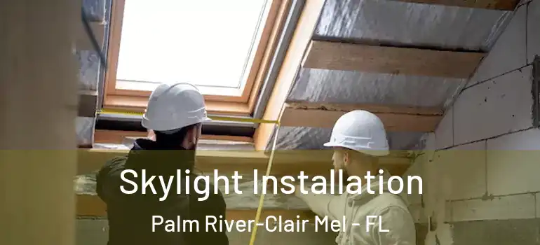  Skylight Installation Palm River-Clair Mel - FL